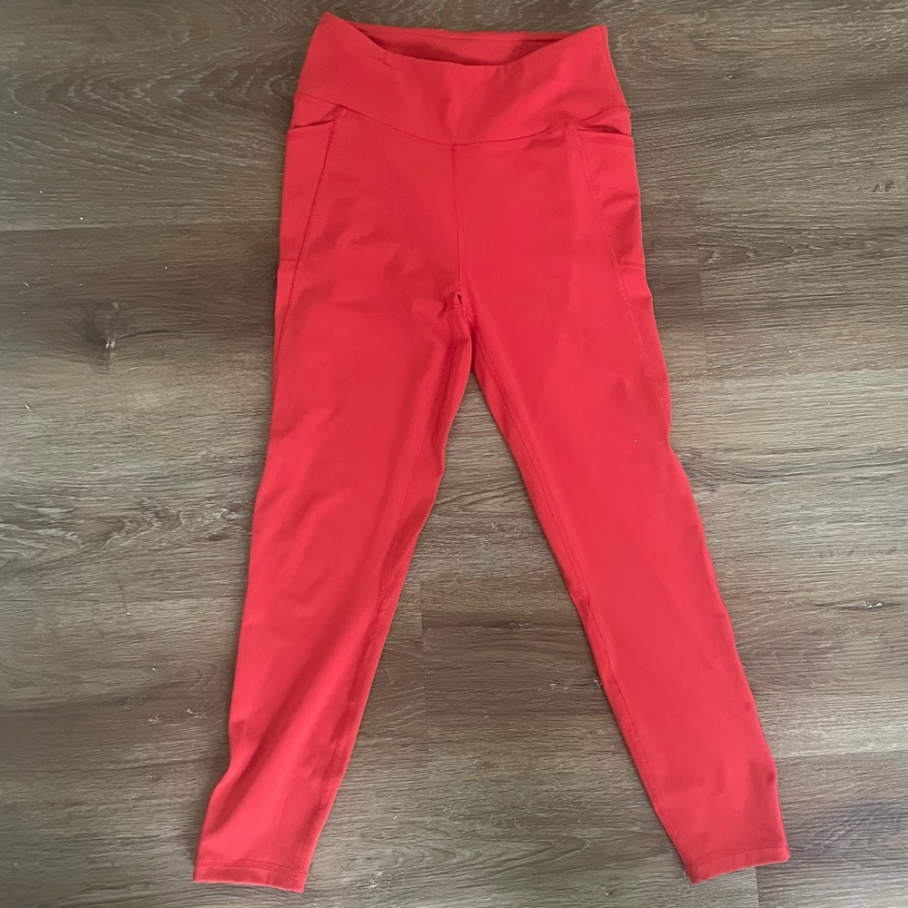 X By Gottex • Red Mid-rise Buttery Soft Legging